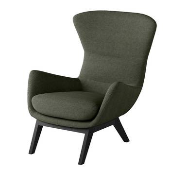 Poltrona HEPBURN con piedi di legno