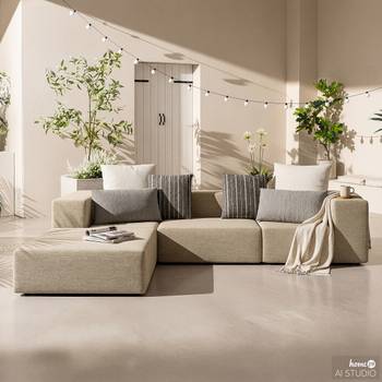 Outdoor-Ecksofa Daoda