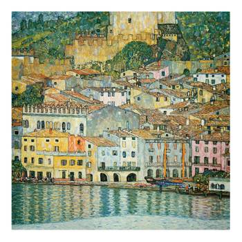 Impression sur toile Malcesine Garde
