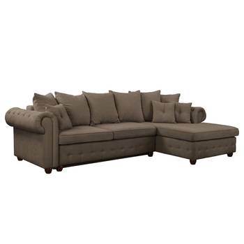 Hoekbank BISURA met chaise longue