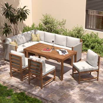 Dining-Loungeset Bayton 10-teilig