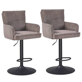 Chaises de bar MOROYA - Lot de 2