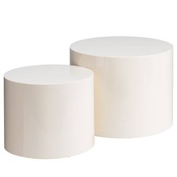 Beistelltisch Elipse rund 2er-Set