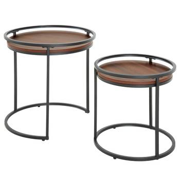 Beistelltisch-Set JAMAESON 2-teilig rund