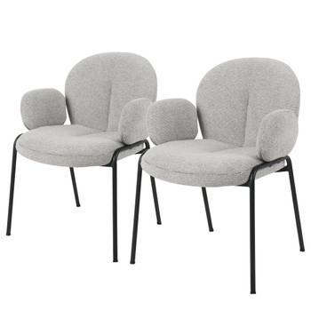 Armlehnenstuhl Telan 2er-Set