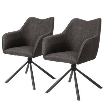 Stoel met armleuningen Tenun set van 2