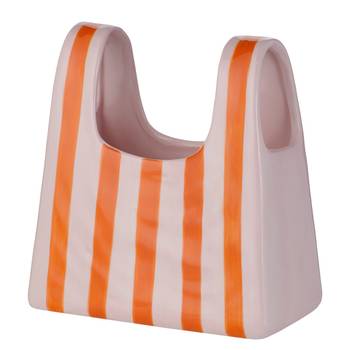 Vase SHOPPING BAG Streifen