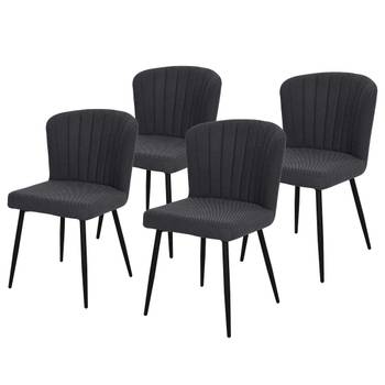 Chaises capitonnées ROLDA - Lot de 2