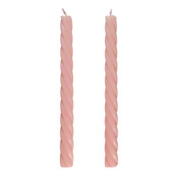 Set di 2 candele TWISTED