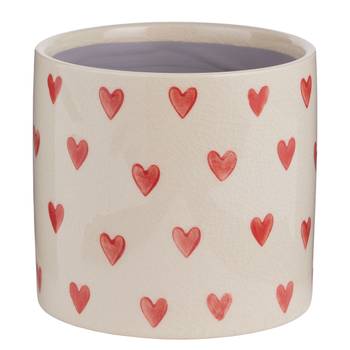 Blumenübertopf HEARTS & FLOWERS