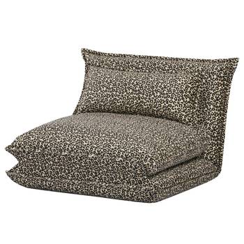 Fauteuil convertible CLAIRETTE Leo-Print