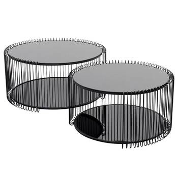 Salontafel Wire set van 2