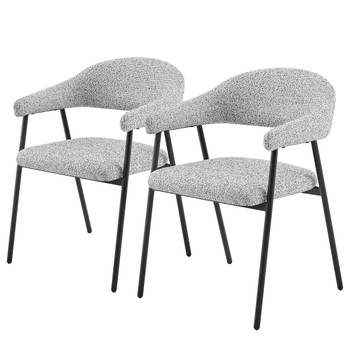 Chaises à accoudoirs SHEEDO - Lot de 2