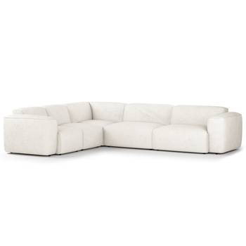 Ecksofa HUDSON mit Rundecke