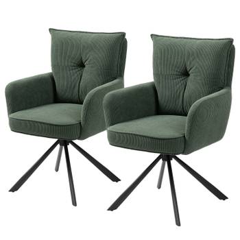 Set di 2 sedie girevoli DIDRIP