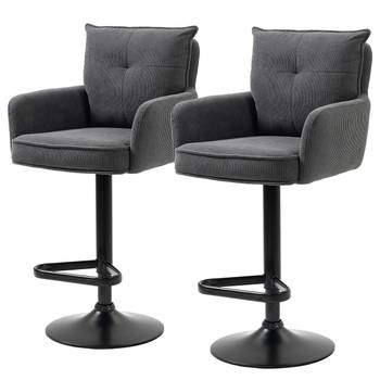 Drehbarer Barstuhl DIDRIP 2er-Set