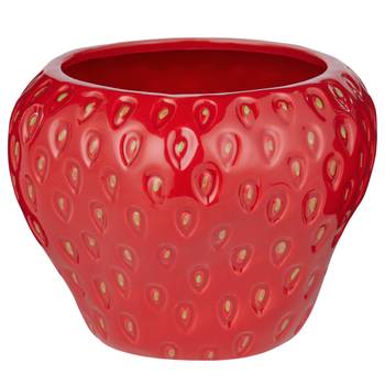 Blumentopf STRAWBERRY Erdbeere