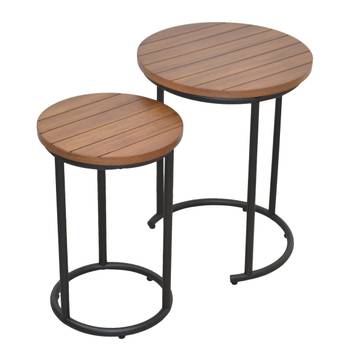 Bijzettafel Kaniata set van 2