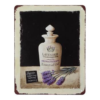 Metallbild Parfümflasche