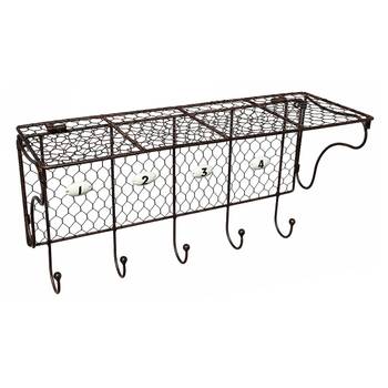 Hakenleiste Kiwen mit Ablage