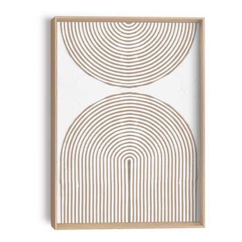 Holzbild Reliefbögen Typ C