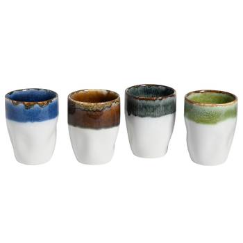 Kaffeebecher Squeezy Cascade 4er-Set