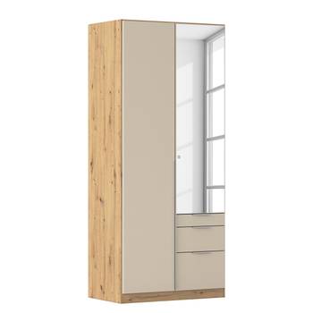 Armoire battantes Alabama avec tiroirs