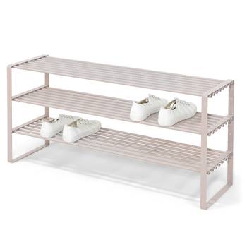 Schuhregal Rex mit 3 Ablagen 100 cm