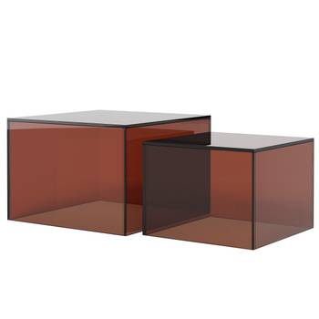 Couchtisch Sukatari Glas 2er-Set