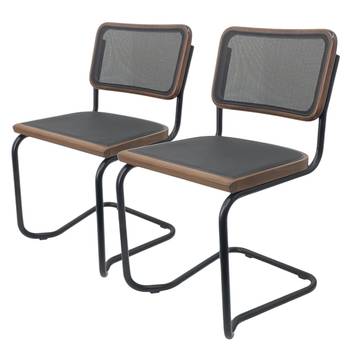 Freischwinger HOLM 2er-Set Mesh