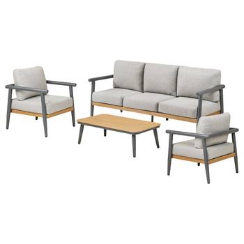 Loungeset Nagzam 4-teilig