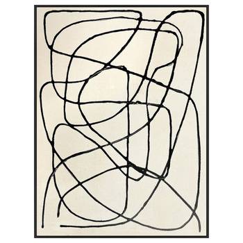 Canvas afbeelding Line Art type B