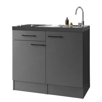 Miniküche Oliver 100 cm mit Kochfeld