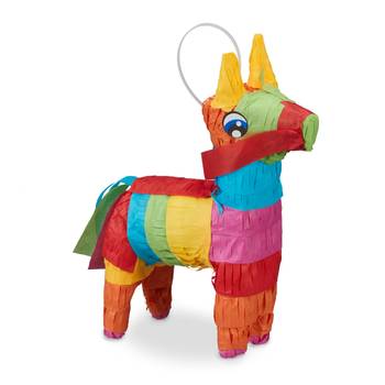 Pinata Esel bunt