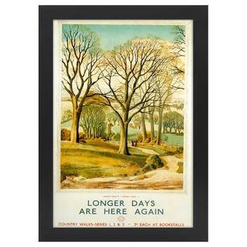 Bilderrahmen Poster 1938 Longer Days