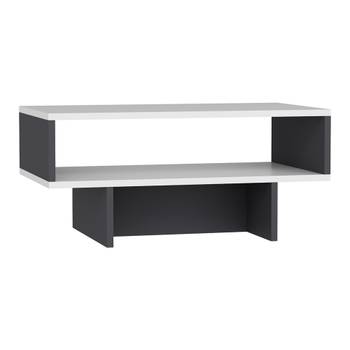 Table basse Mjölby blanc / anthracite