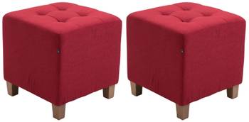 Tabouret bas Pharao Lot de 2