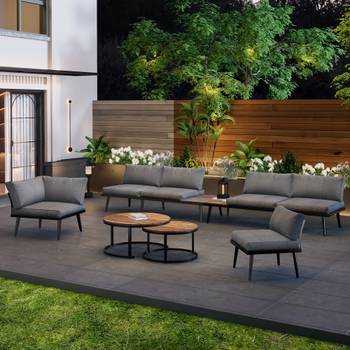 Gartenlounge-Set 6-tlg Rhea Ⅲ