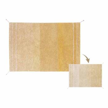 Teppich Beige & Gelb 80x140