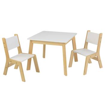 Ensemble table moderne + 2 chaises enfan