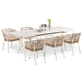 Gartenmöbel Set SUNNY 7er Set