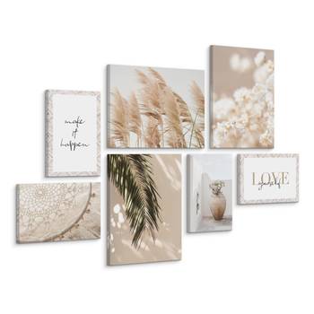 Set De Tableaux Plantes Citations Nature