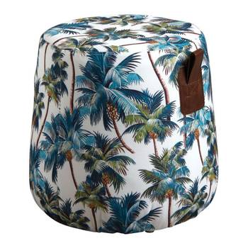 Pouf en tissu Jungle