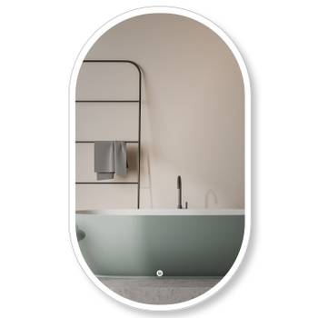 Oval LED Badspiegel Verona