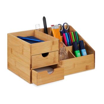 Organiseur de bureau avec 2 tiroirs