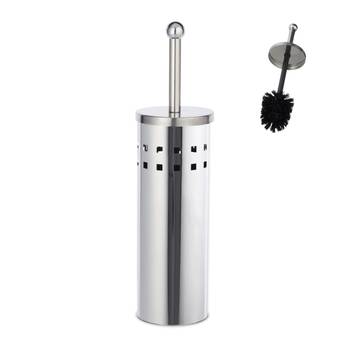 Brosse WC ronde en inox