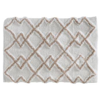 Tapis de douche Coton Taupe