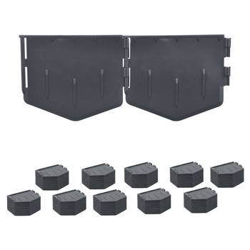 Kit bordures pelouse plastique