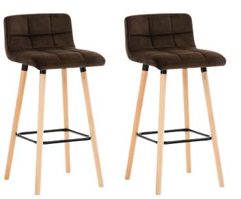 Tabouret de bar Lincoln Lot de 2