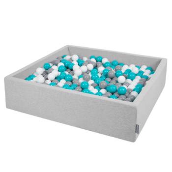 Bällebad Quadrat mit Bällen Kinder